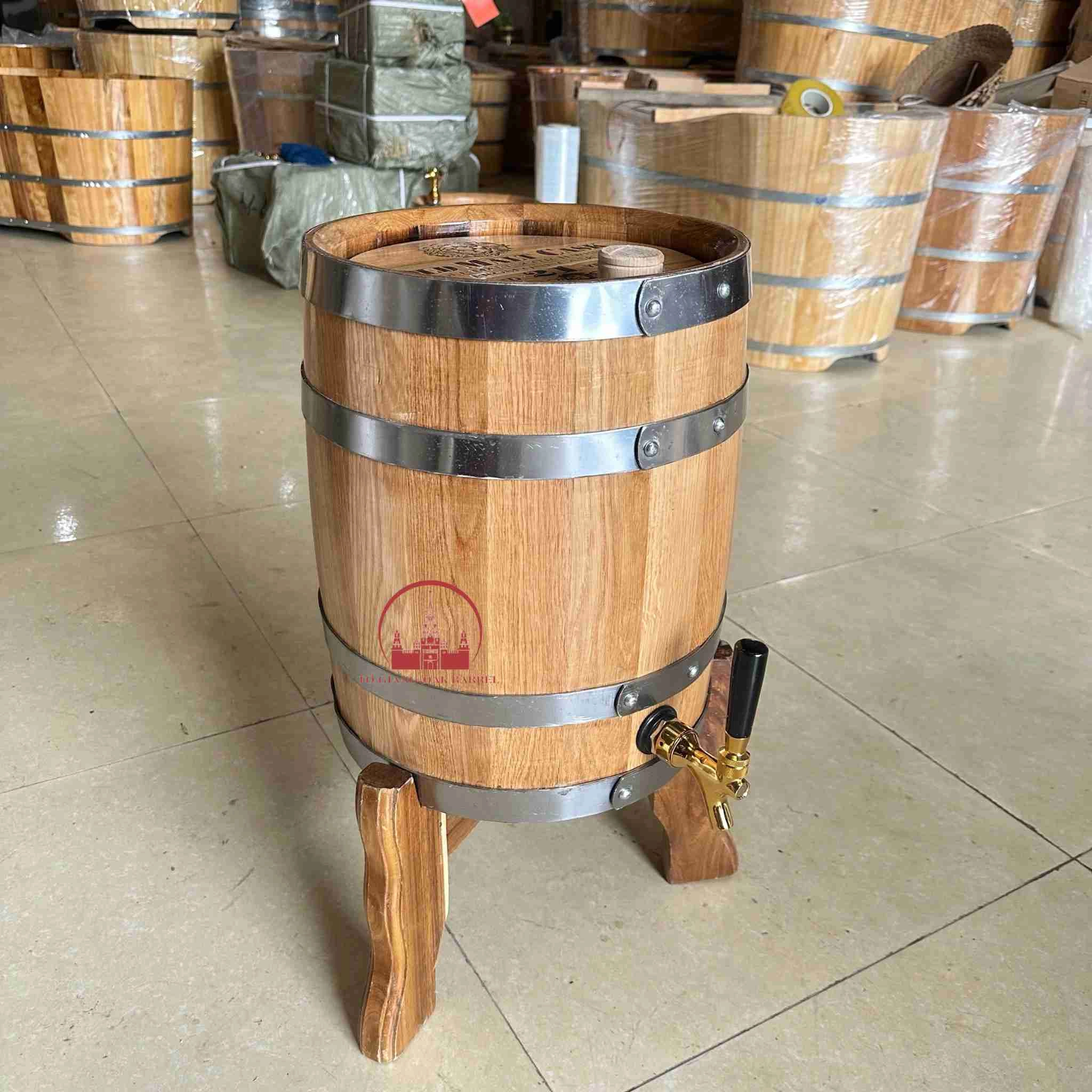 Thùng gỗ sồi 20 lít