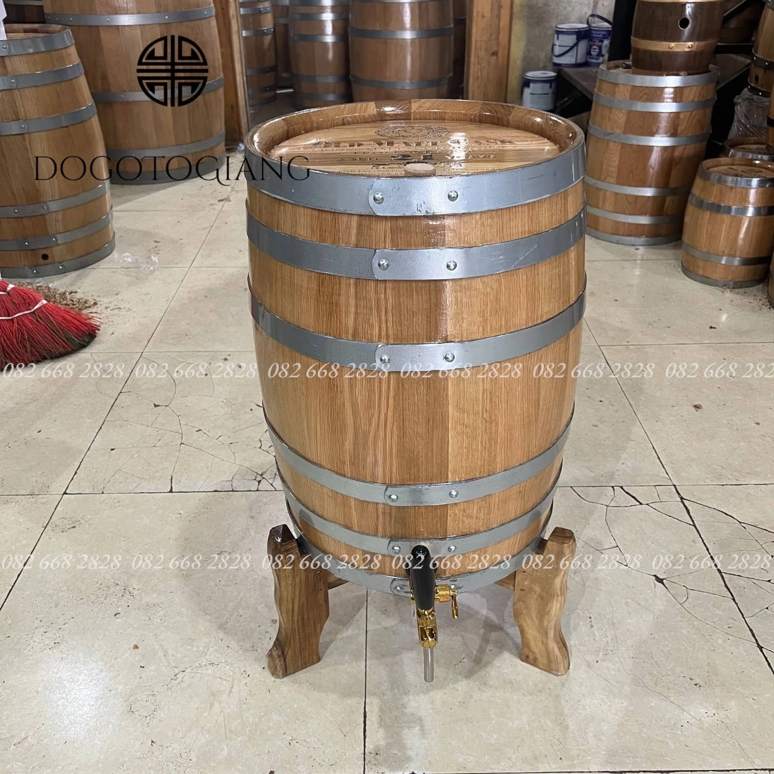 Thùng gỗ sồi 50 lít