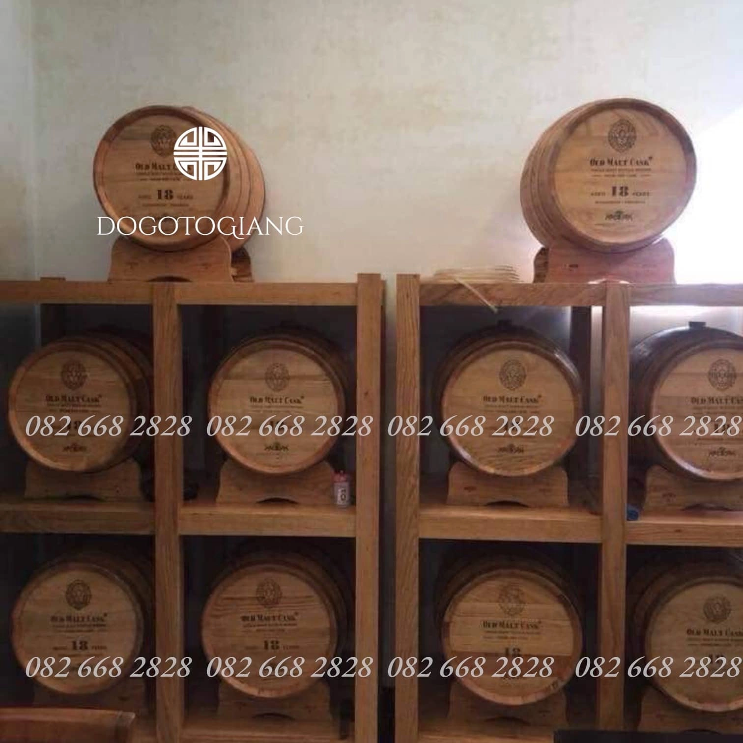 Bảo quản thùng gỗ sồi