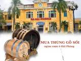 Mua thùng rượu gỗ sồi tại Hải Phòng chất lượng