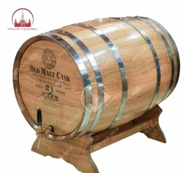 Thùng rượu gỗ sồi 200 lít