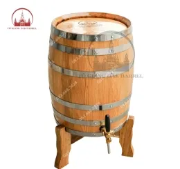 Thùng Gỗ Sồi 50 Lít Đứng