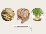 Bật mí cách ngâm đinh lăng cùng thùng gỗ sồi