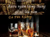 Rượu Ngâm Trong Thùng Gỗ Sồi Lâu Năm Có Tốt Không?