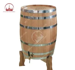 Thùng rượu gỗ sồi 100 lít kiểu đứng