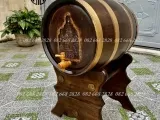 Thùng Rượu Gỗ Sồi 20 Lít - Sự Lựa Chọn Tuyệt Vời Cho Người Yêu Rượu