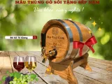 Top 10 thùng rượu gỗ sồi cực sang trọng và ý nghĩa tặng sếp