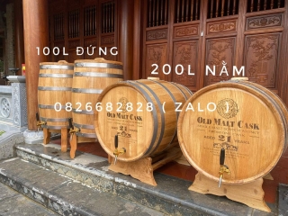 TOP 2 địa điểm bán thùng gỗ sồi uy tín, lâu năm