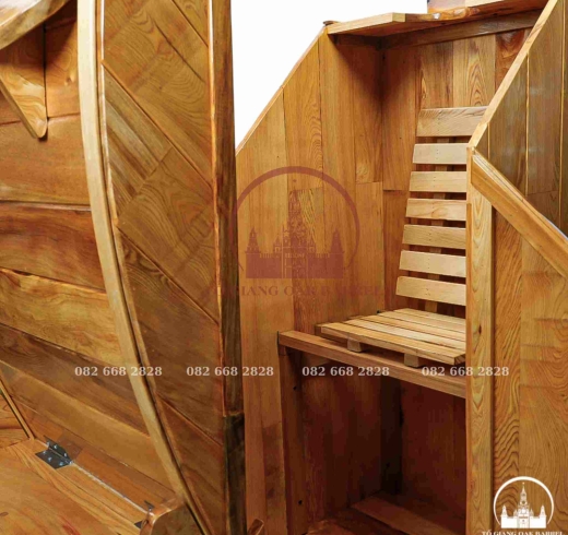 Thùng Gỗ Xông Hơi Toàn Thân Gỗ Pơ Mu